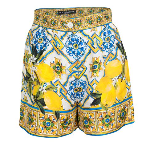 dolce gabbana shorts|Dolce & Gabbana print.